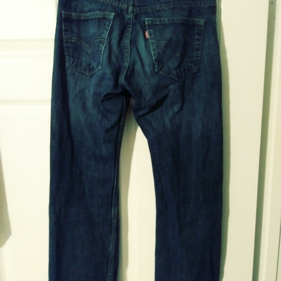 👖LEVI 505 REGULAR BLUE JEANS.🌹SIZE 26×26,WOMEN,NICE GIFTING 🎁 💙 - Picture 4 of 5
